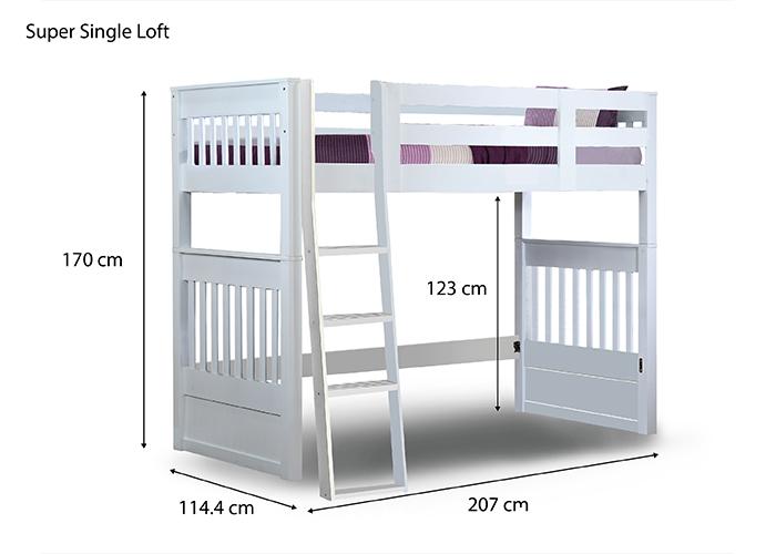 Riley Super Single Loft